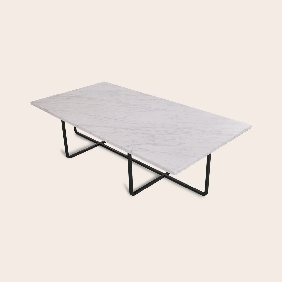 NINETY LARGE table - Contemporary Danish Marble Coffee Table